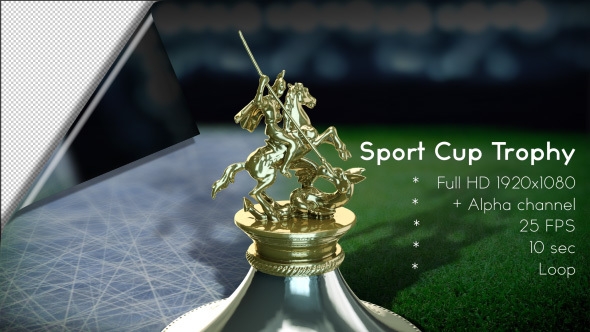 3D Sport Cup Trophy 04