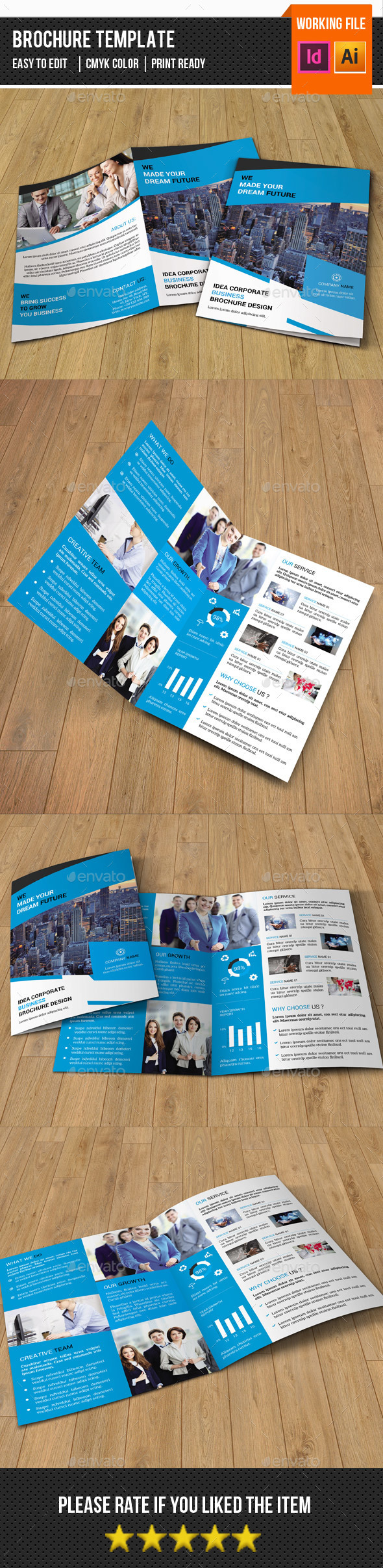 Corporate Bifold Brochure-V319 - Corporate Brochures