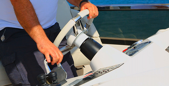 Driving A Motorboat alt