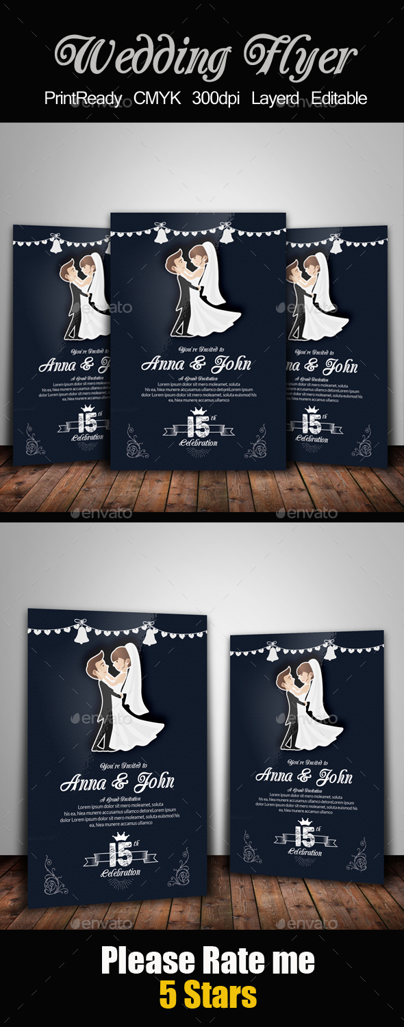 Wedding Flyer Template - Events Flyers