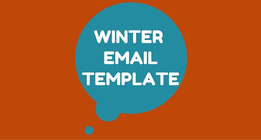 Winter Email Template