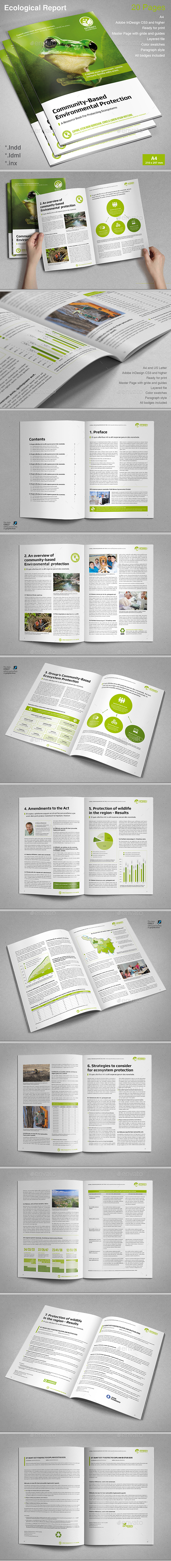 Report Ecological - Informational Brochures