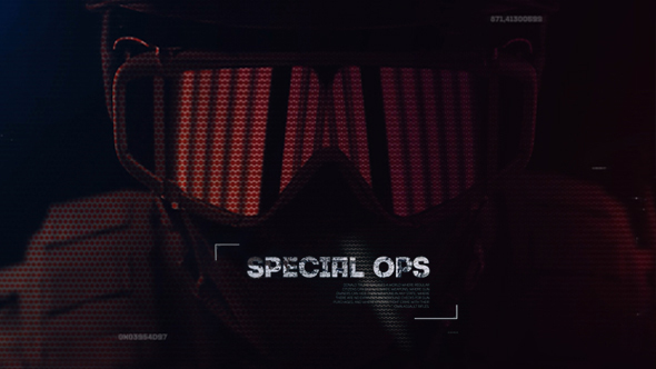 Military Forces Credits - VideoHive 13552115