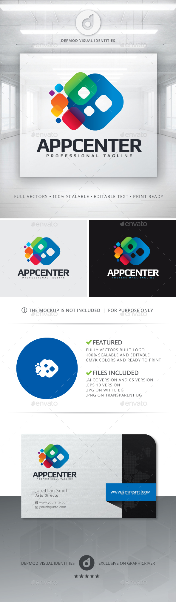 AppCenter Logo - Symbols Logo Templates