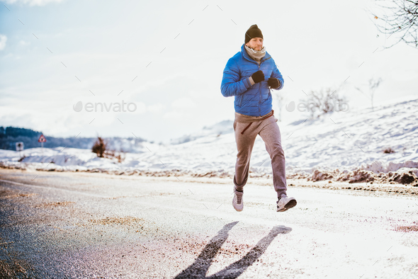 jogging with a cold