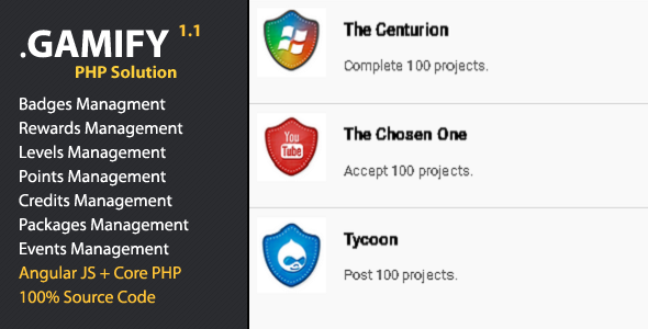 Jugnoon Gamify for Laravel - CodeCanyon Item for Sale