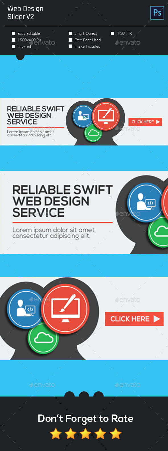 Web Design Slider V2 - Sliders & Features Web Elements