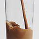 Pouring A Glass Of Chocolate Milk - VideoHive Item for Sale