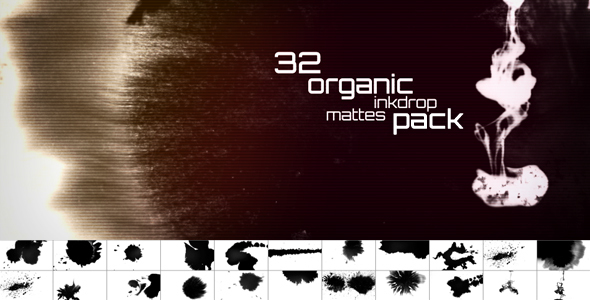 Organic Ink Drop Matte Pack