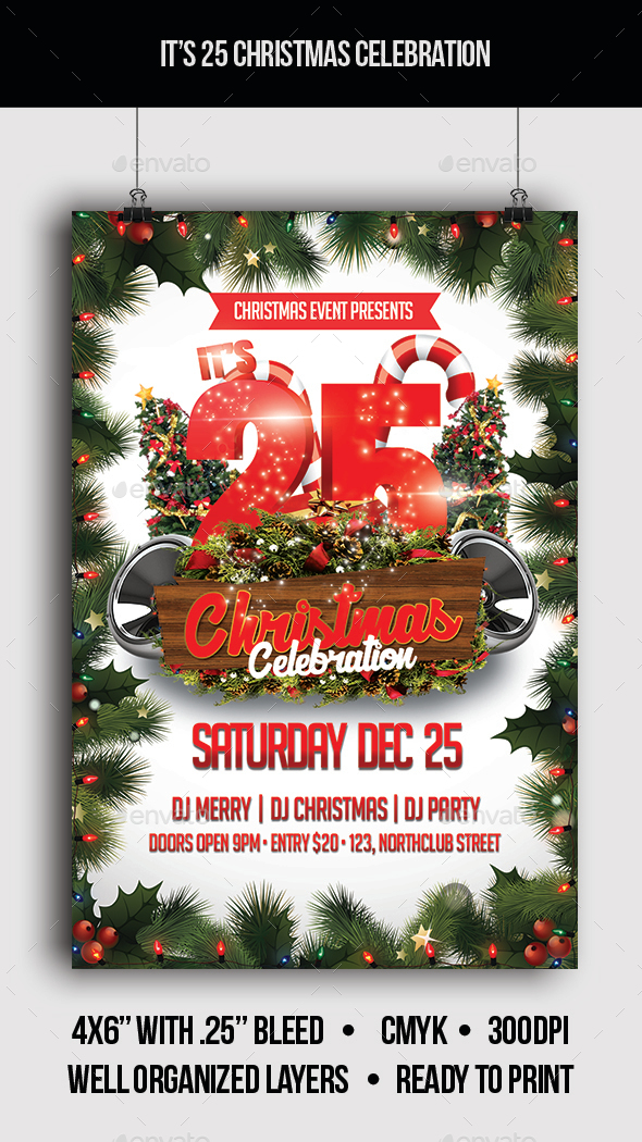 It's 25 Christmas Celebration - Clubs & Parties Events