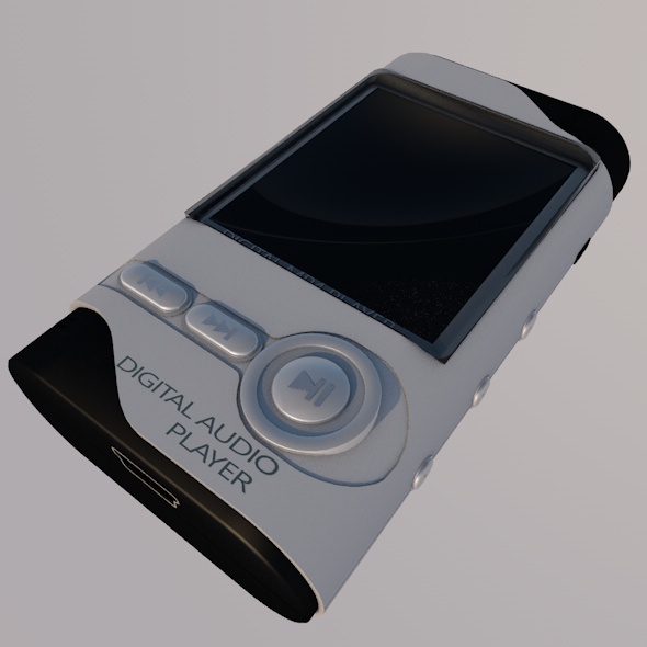 Digital MP4 Player - 3Docean 13563036