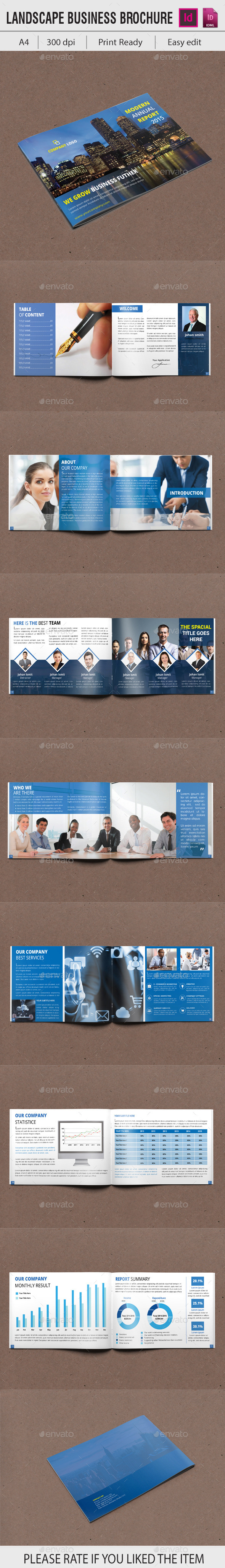 Landscape Annual Report Brochure - Corporate Brochures