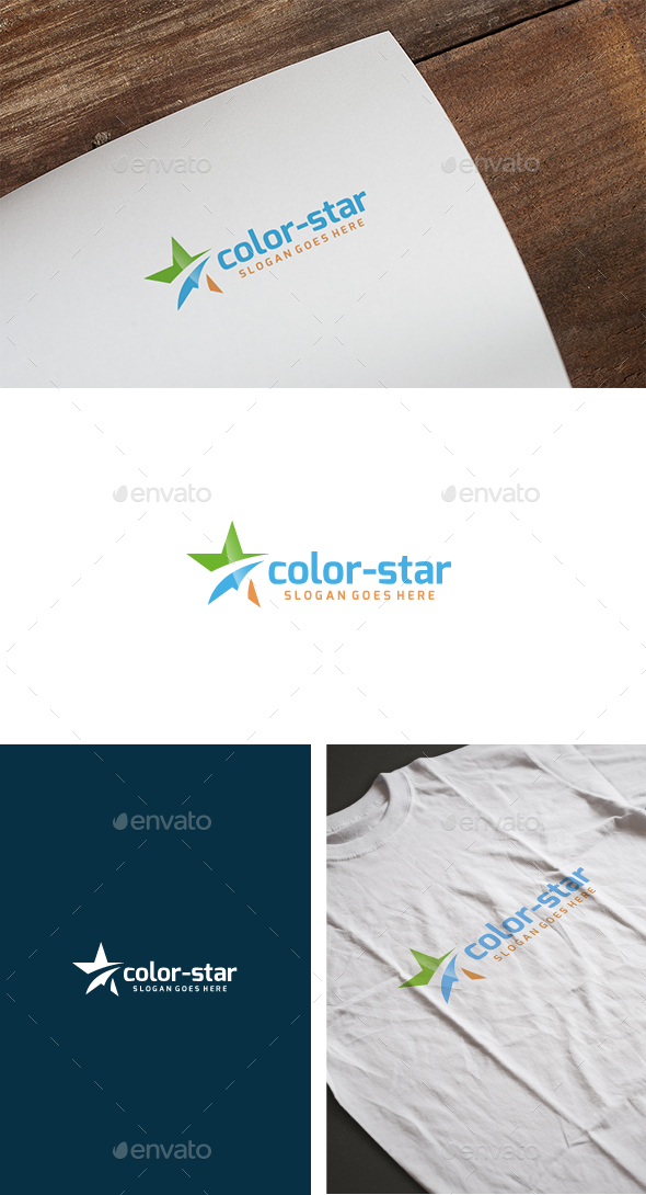 Star Color Logo - Abstract Logo Templates
