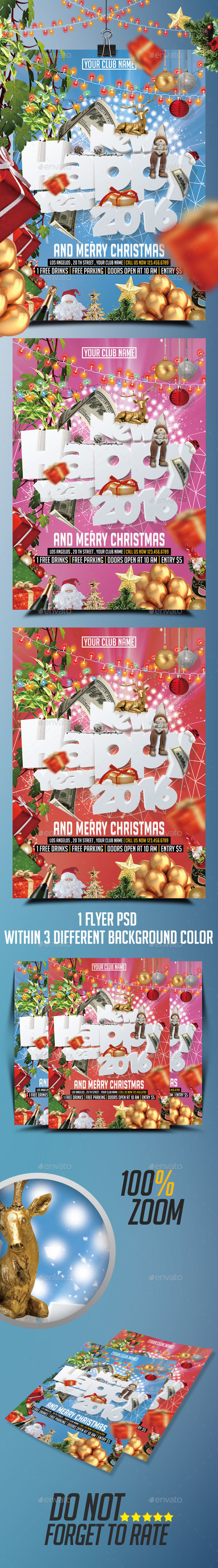 New Year Flyer - Events Flyers