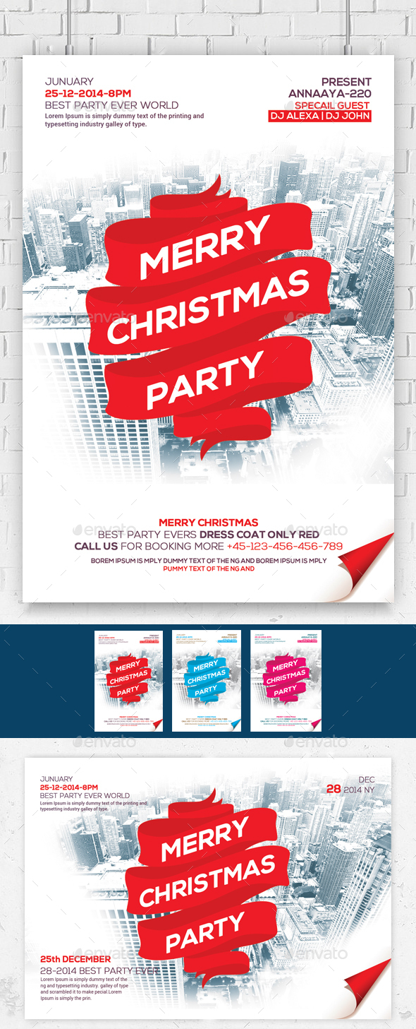 Christmas Party Flyer - Holidays Events