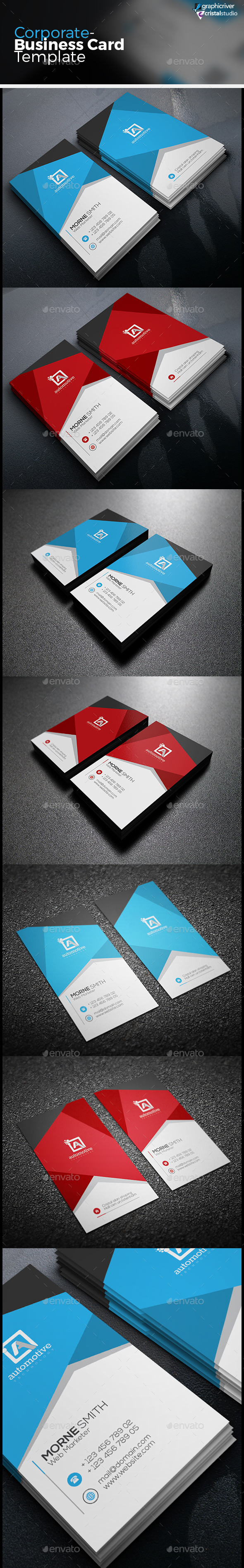 Corporate Business Card - Corporate Business Cards