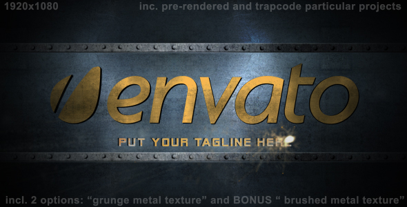 Metal Logo Intro - VideoHive 162319