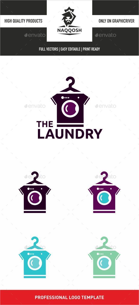 The Laundry - Symbols Logo Templates
