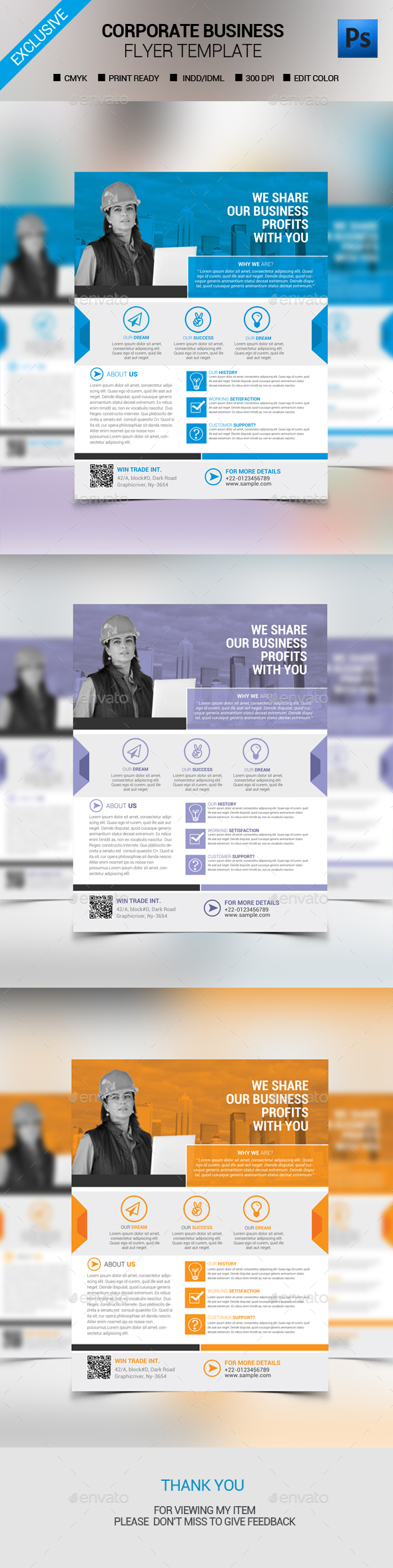 Corporate Business Flyer - Corporate Flyers