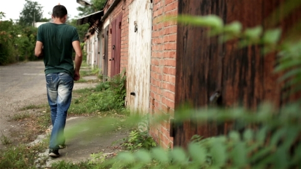 Drunk Man Falls To The Ground From An Overdose