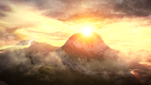 Sky and Mountains - VideoHive 13566796