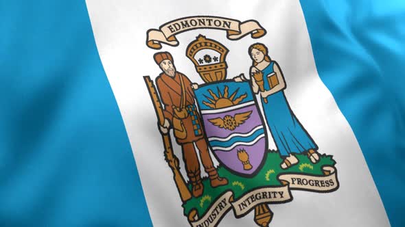 Edmonton City Flag (Canada) alt