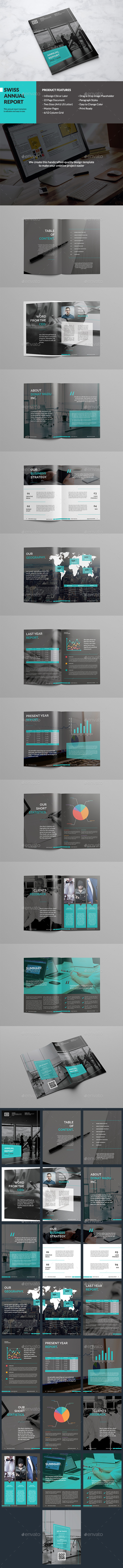 Swiss Annual Report - Corporate Brochures