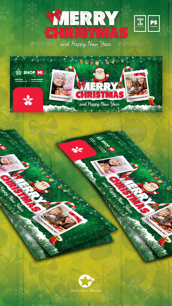Christmas Cover Templates - Facebook Timeline Covers Social Media