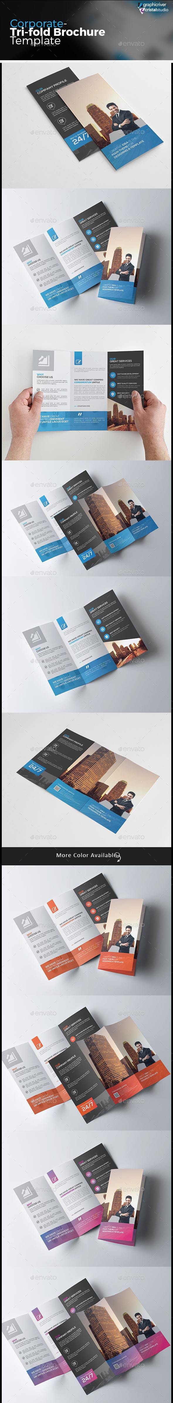 Corporate Tri-fold Brochure - Corporate Brochures