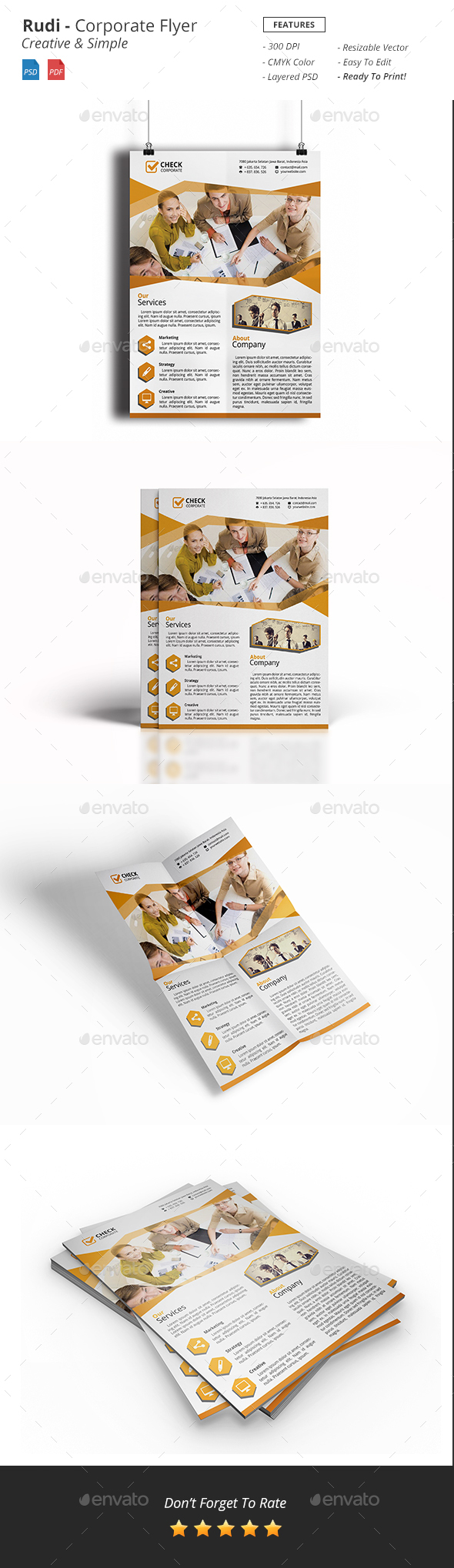 Rudi - Corporate Flyer - Corporate Flyers