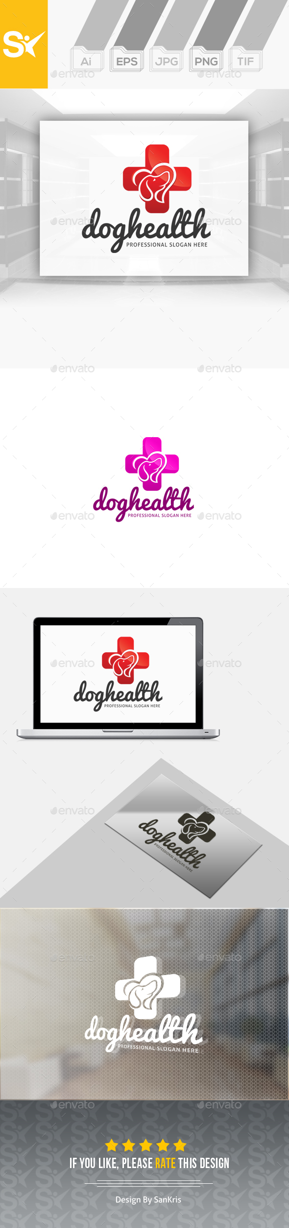 Dog Health Logo - Animals Logo Templates