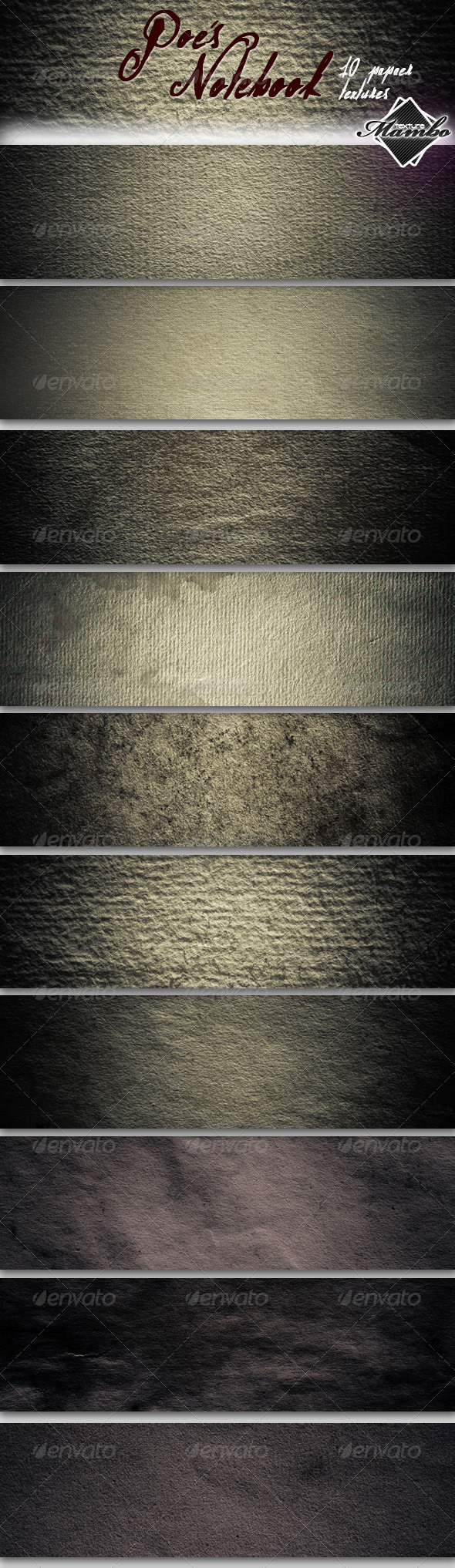Poe's Notebook - Paper textures - Paper Textures