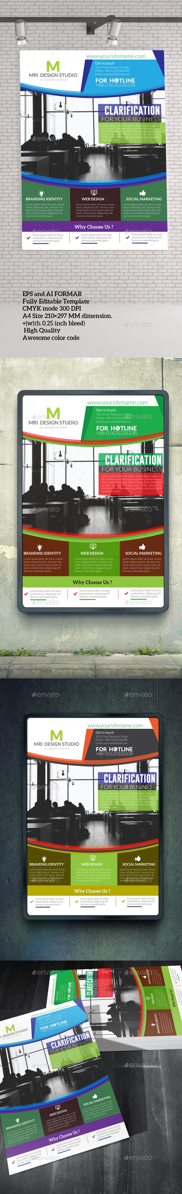 Corporate Flyer - Flyers Print Templates