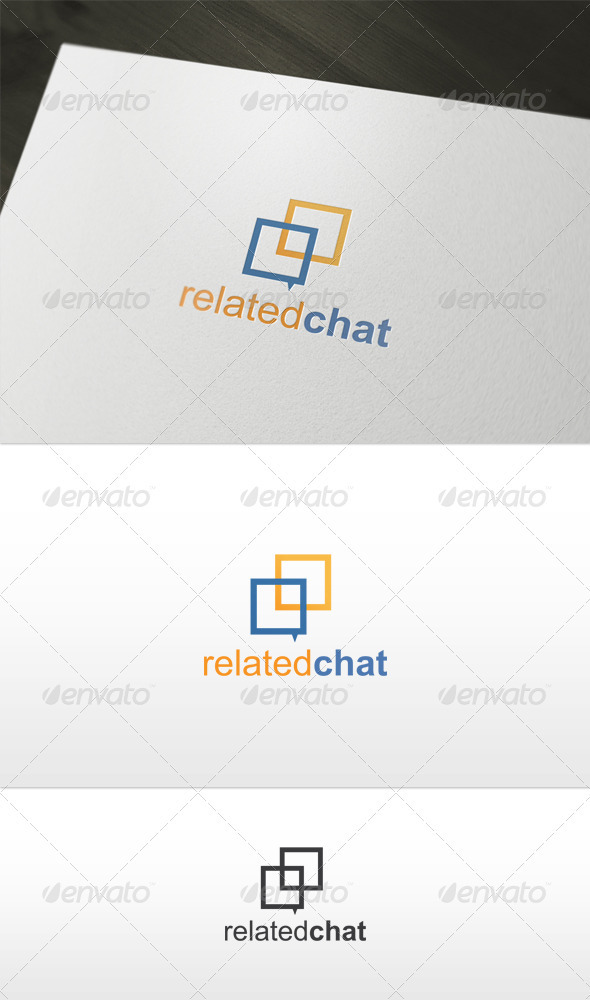Related Chat Logo - Symbols Logo Templates