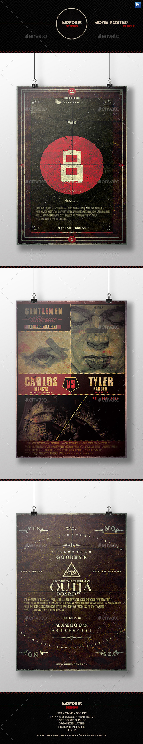 Movie Poster Bundle V3 - Miscellaneous Events