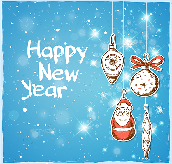 Decorations and Santa Claus - Christmas Seasons/Holidays