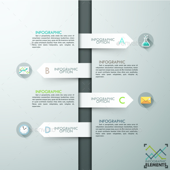 Modern Infographics Paper Template - Infographics