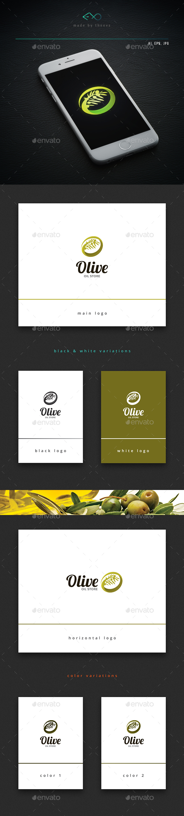 Olive - Letters Logo Templates