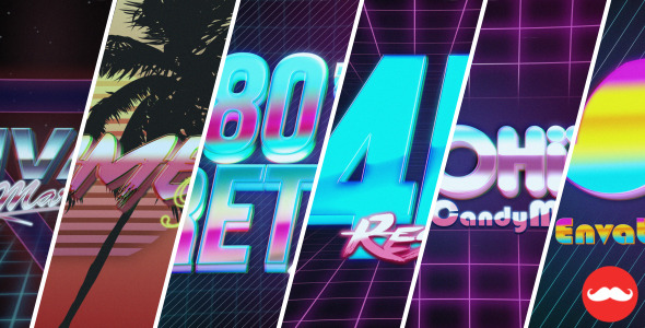 80's VHS Logo Title Intro Pack