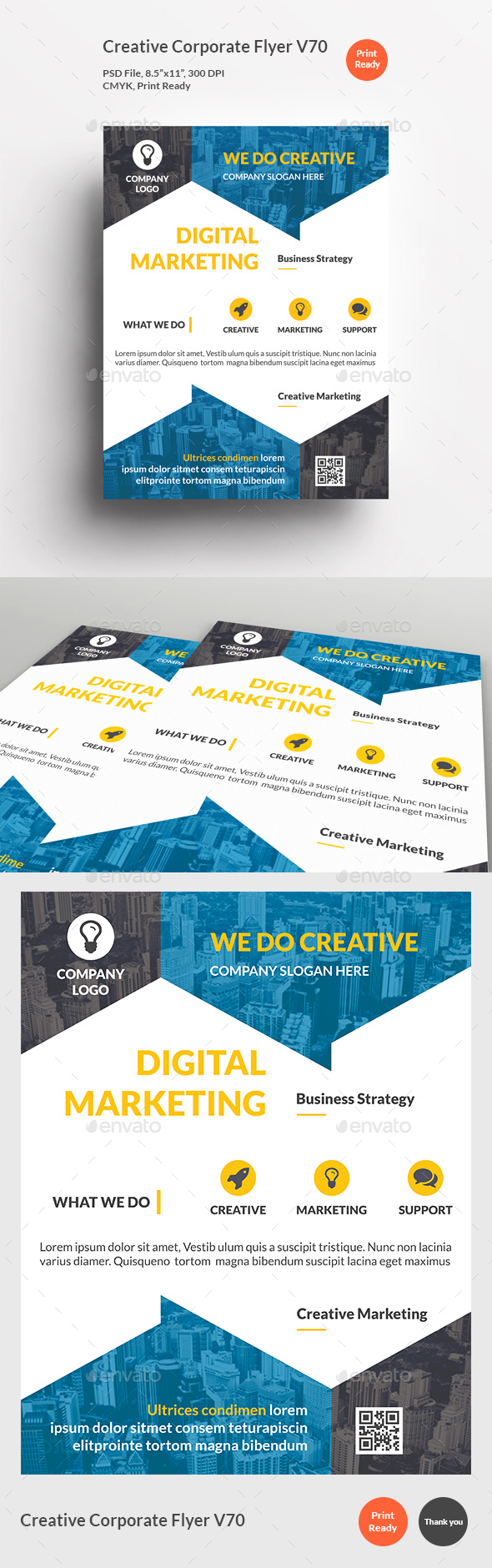 Creative Corporate Flyer V70 - Corporate Flyers