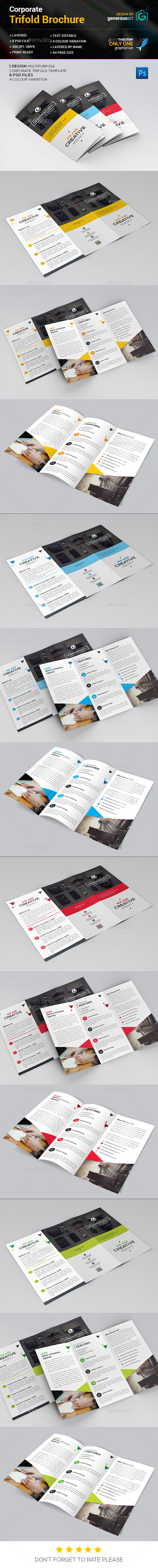 Trifold Brochure - Corporate Brochures