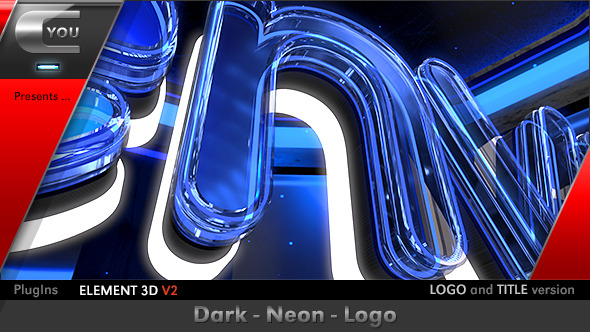 Dark Neon Logo - VideoHive 11410055
