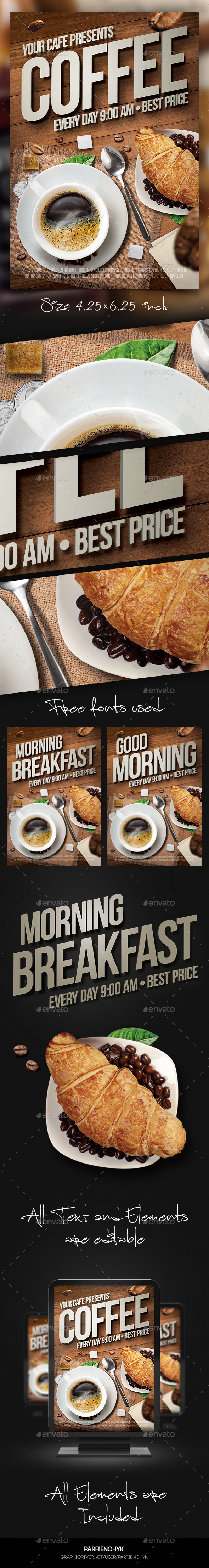 Coffee Flyer Template - Restaurant Flyers