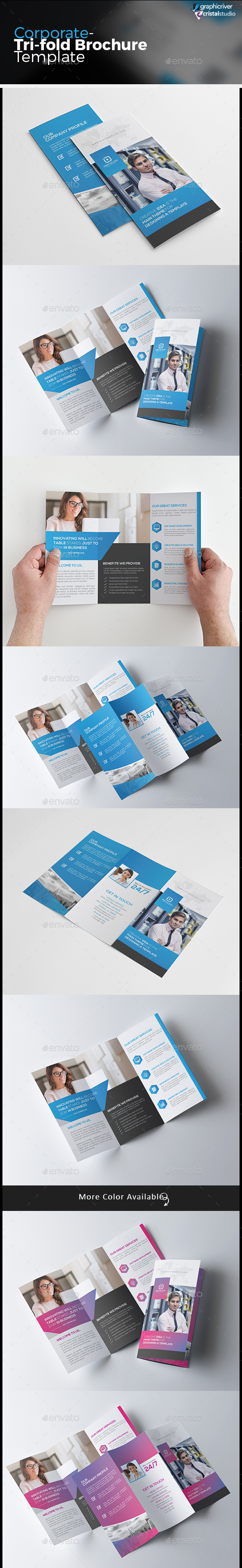 Tri fold Brochure - Corporate Brochures