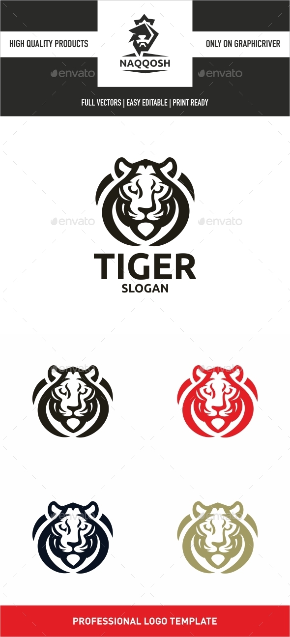 Tiger - Animals Logo Templates