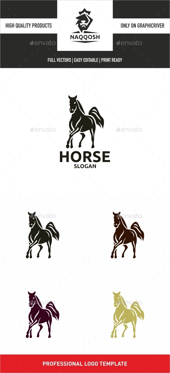 Horse - Animals Logo Templates