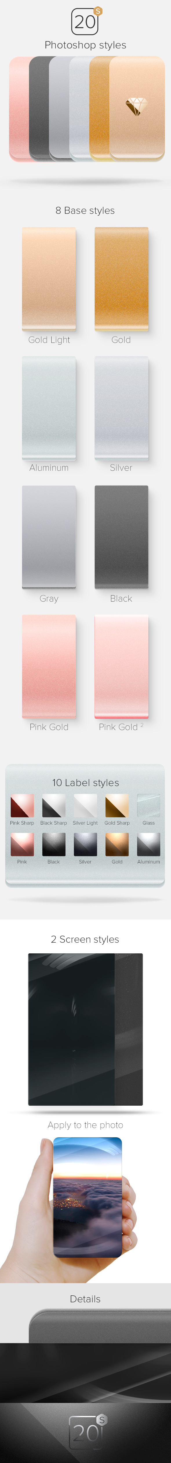 20S Styles - Styles Photoshop