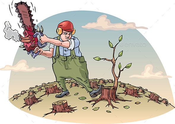 Destructing the Forest - People Characters