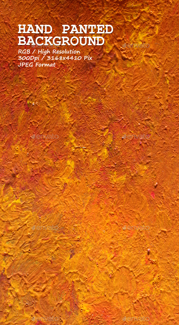 Hand Painted Background 0208 - Art Textures