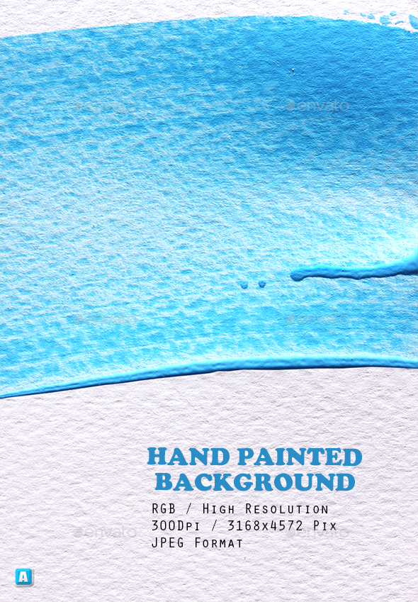Hand Painted Background 0213 - Art Textures